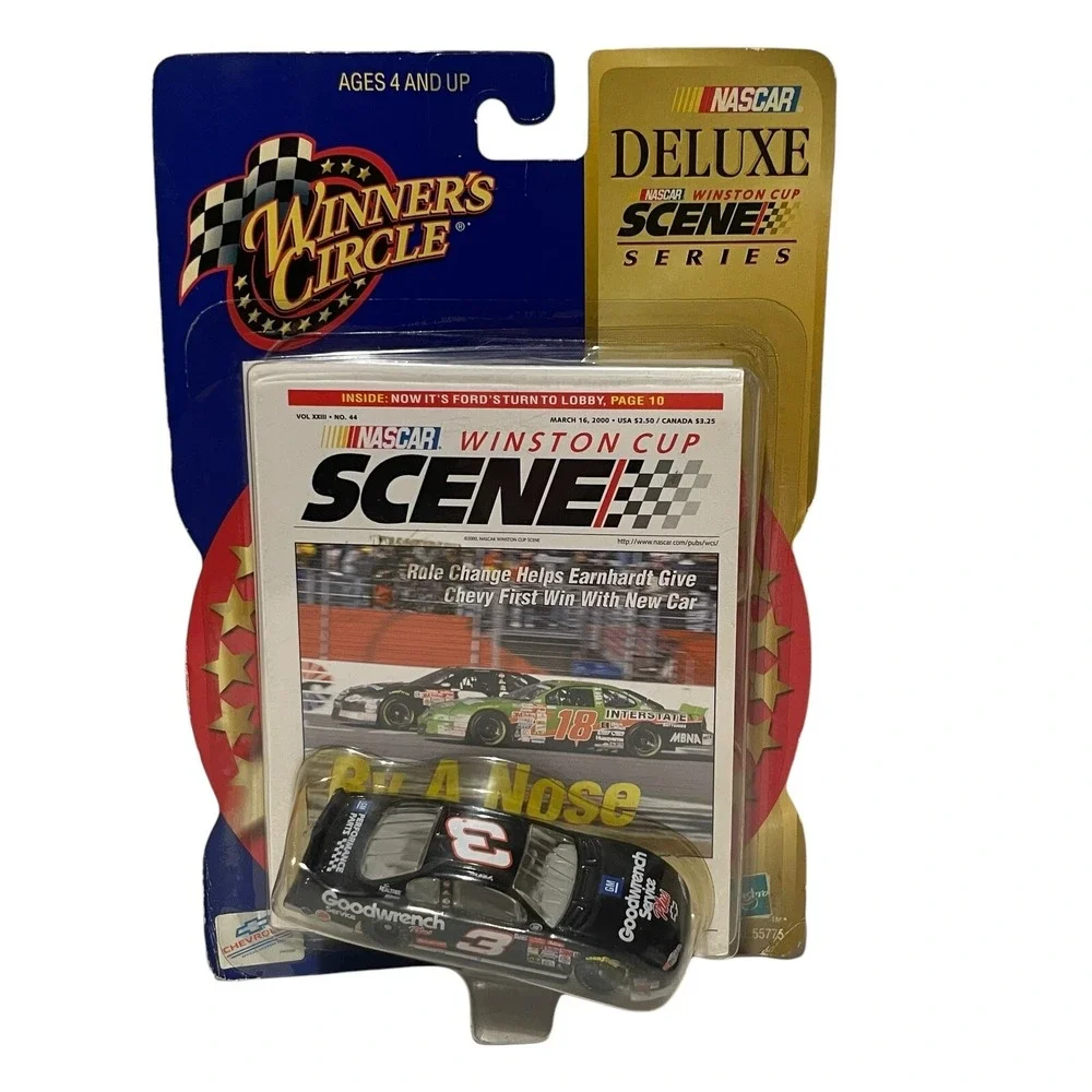 NASCAR Deluxe Winston Cup Scene Series Dale Earnhardt Car #3 GM Goodwrench